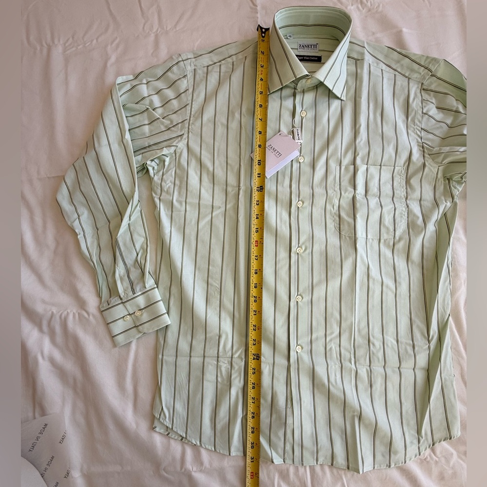 ZANETTI ITALY,👔 Men's Shirt - Picture 6 of 8